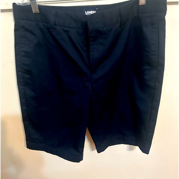Lands End dress shorts, like new, navy blue - Picture 1 of 4